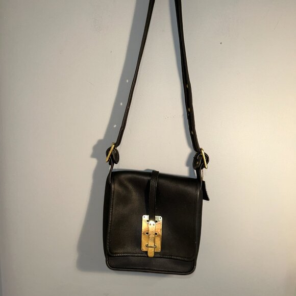 Coach Italian Legacy Collection Shoulder Bag, Navy, Vintage - Picture 7 of 9